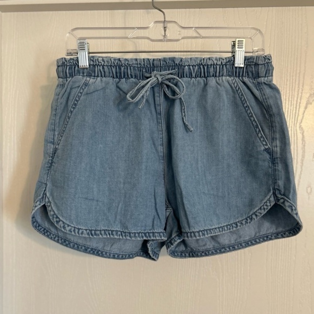 American Eagle light cotton drawstring shorts Small